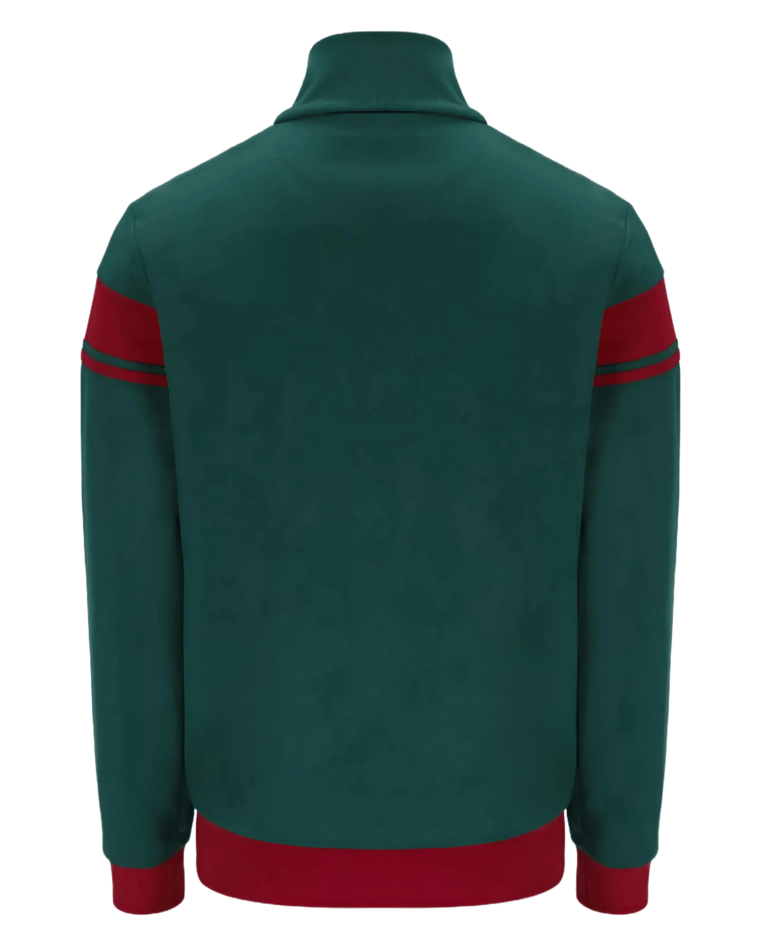 New Damarindo TT Track Top in Rainforest/Sundried Tomato