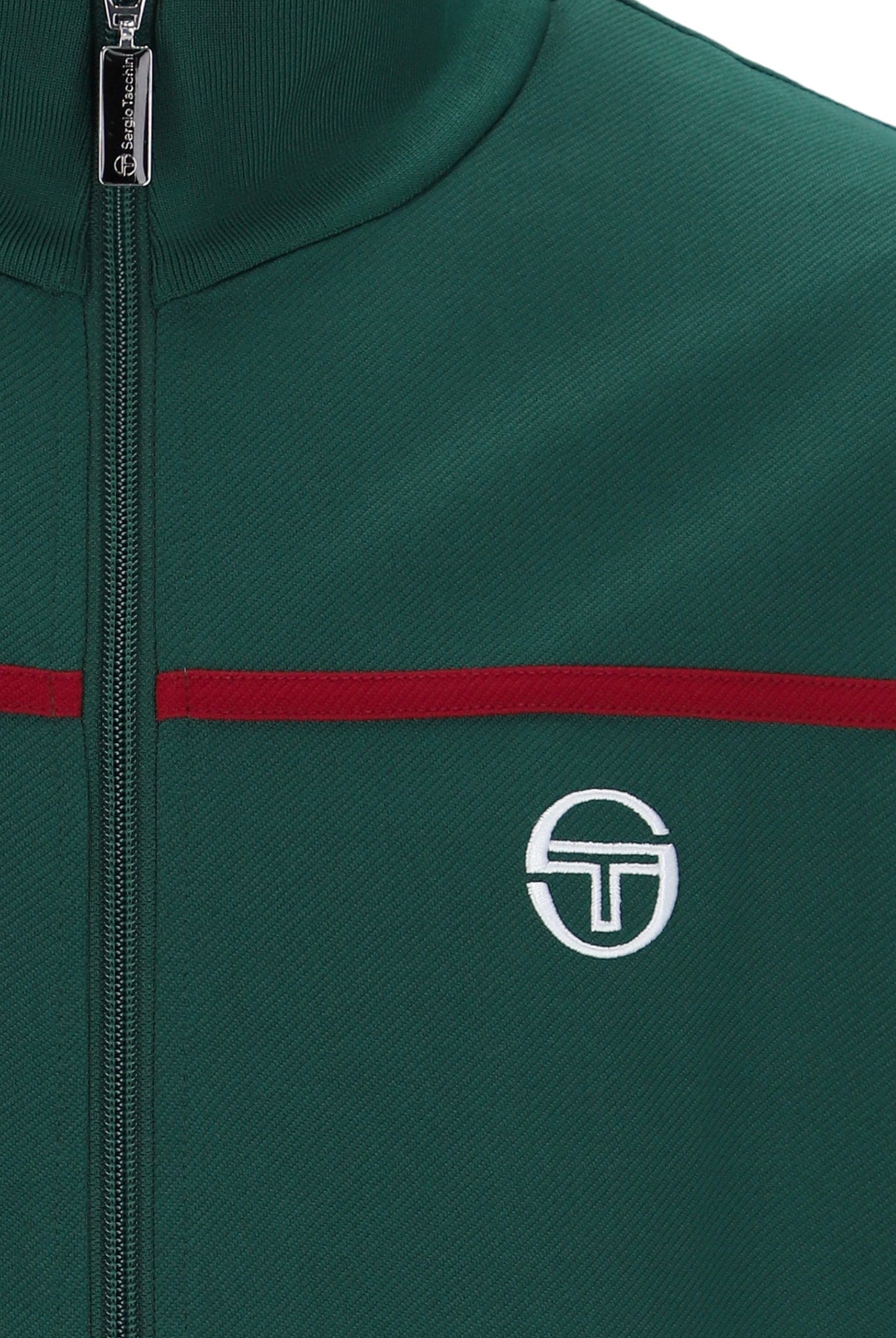 New Damarindo TT Track Top in Rainforest/Sundried Tomato