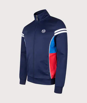 New Mambo Track Top in Martime Blue/Diretoire Blue/Adrenaline