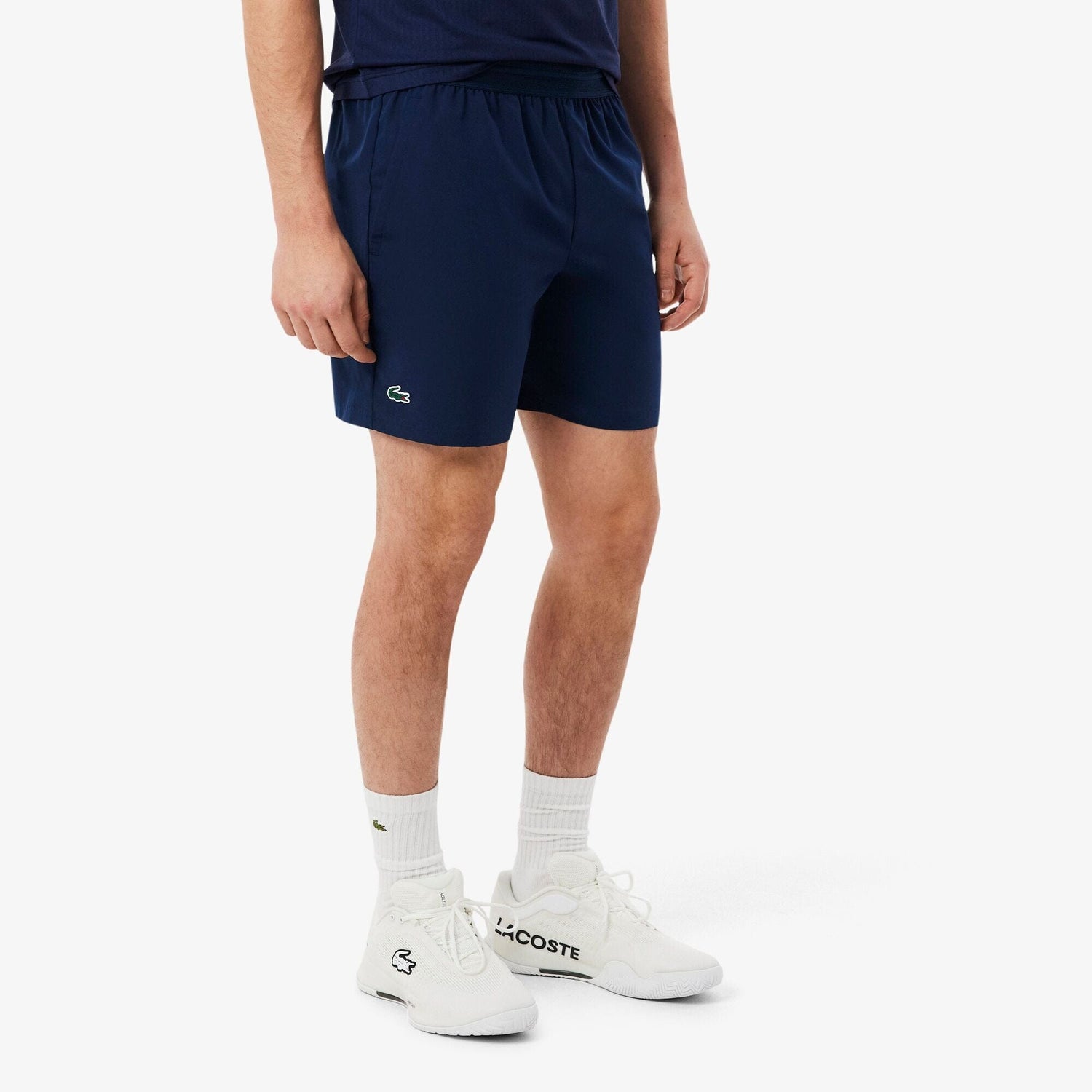 "New Players" Ultra Dry Tennis Shorts in Blue Marine