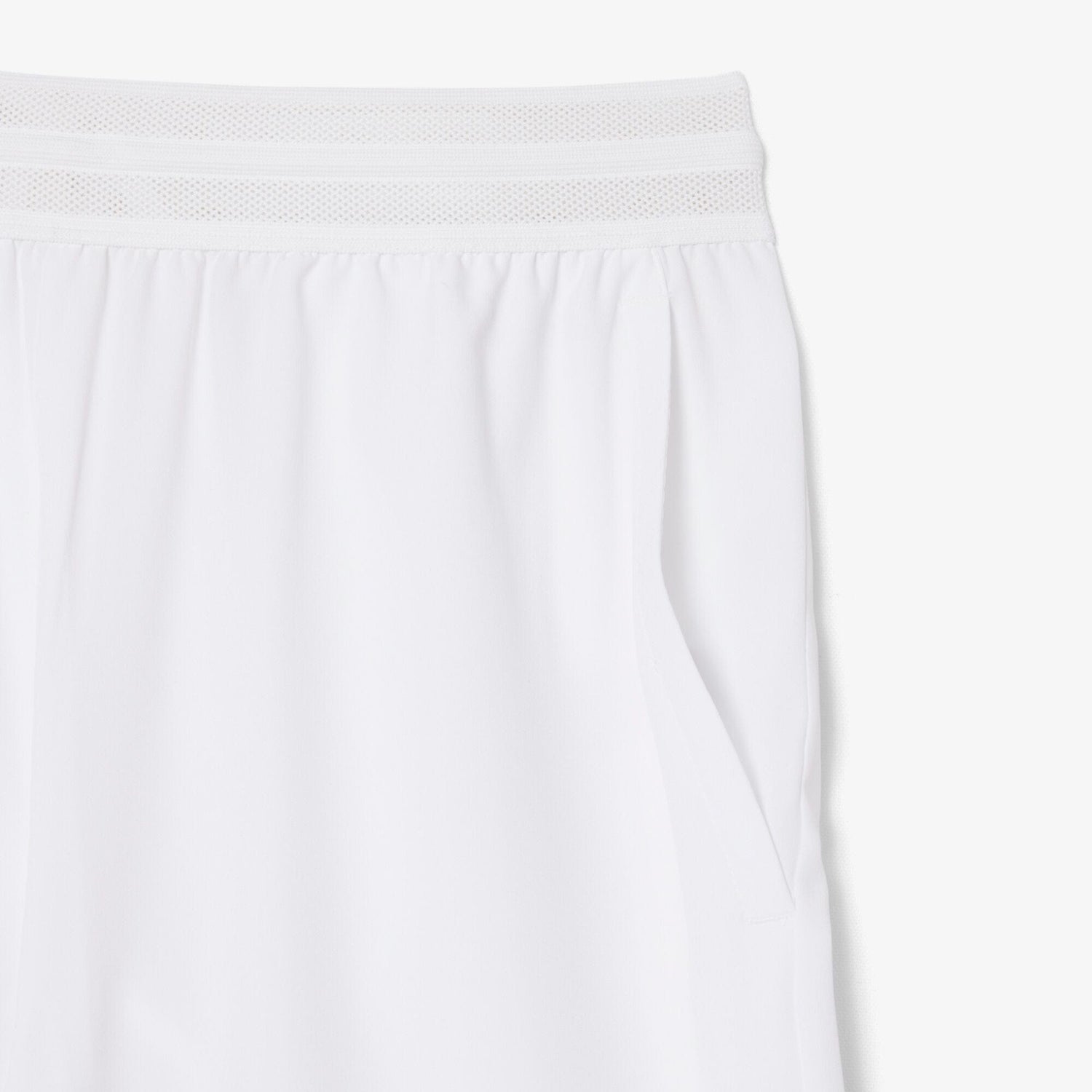 "New Players" Ultra Dry Tennis Shorts in White-Blanc