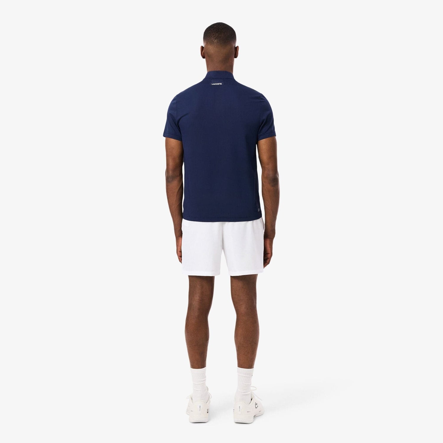 "New Players" Ultra Dry Tennis Shorts in White-Blanc