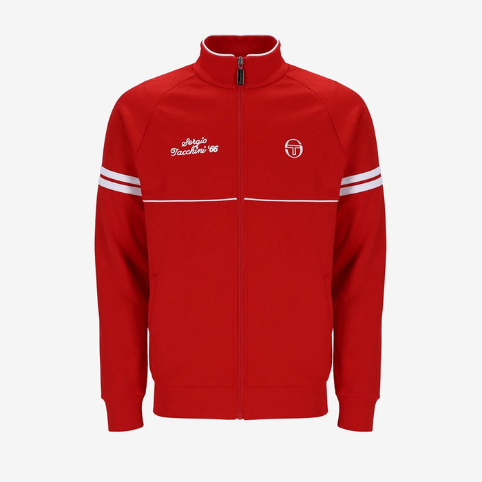 Orion Davis Track Top In Adrenaline Rush/White