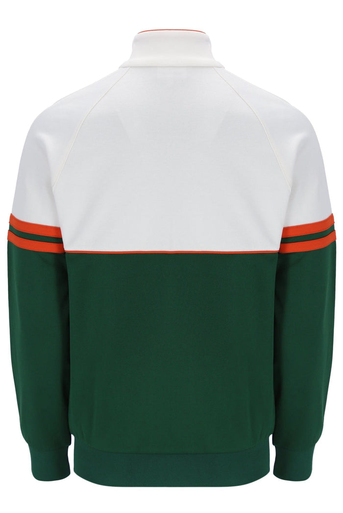 Orion Track Jacket in Gardenia/Eden/Tangerine Tango