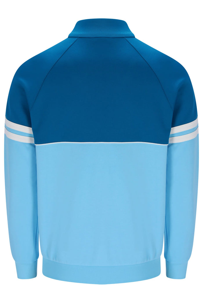 Orion Track Jacket in Mykonos Blue/Baltic Sea/Gardenia