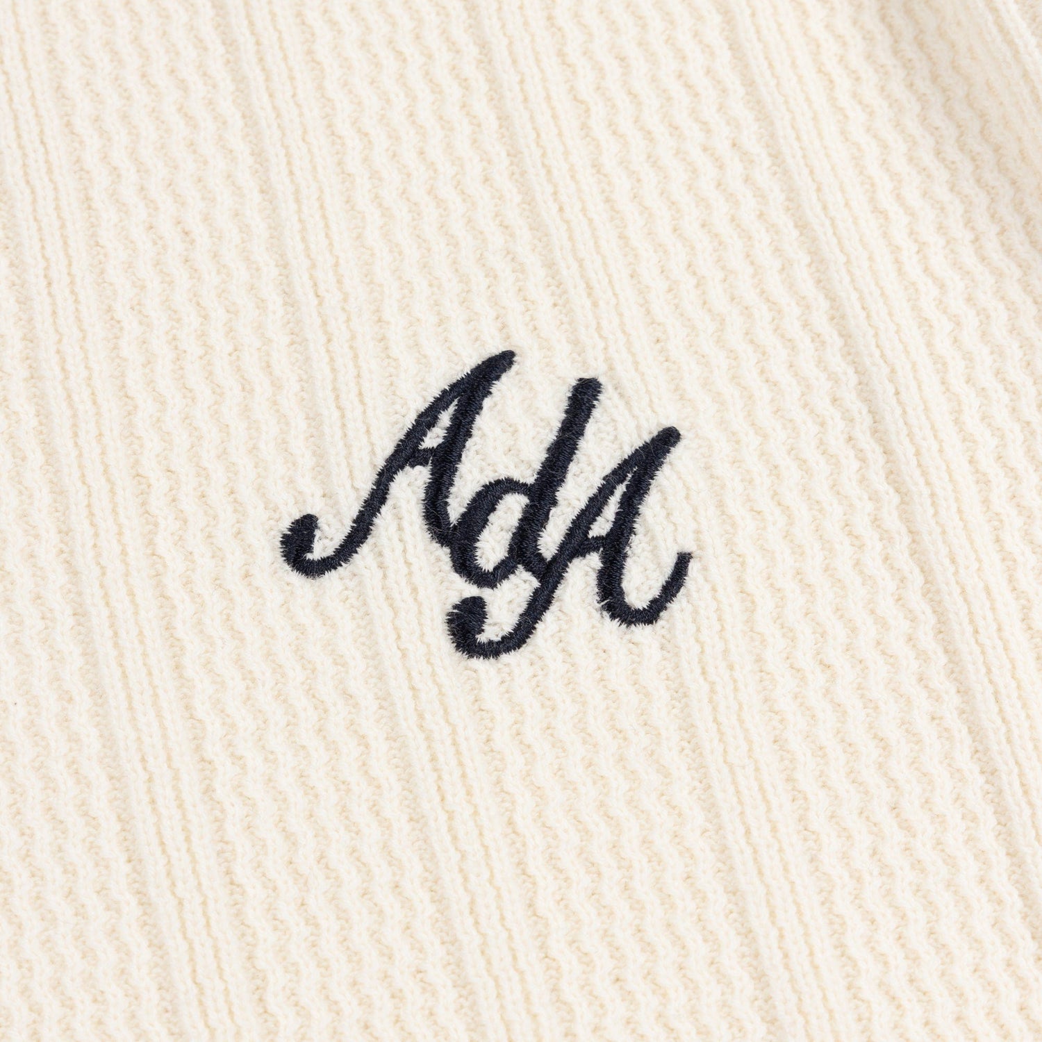 Pecra Knitted Polo | Cream