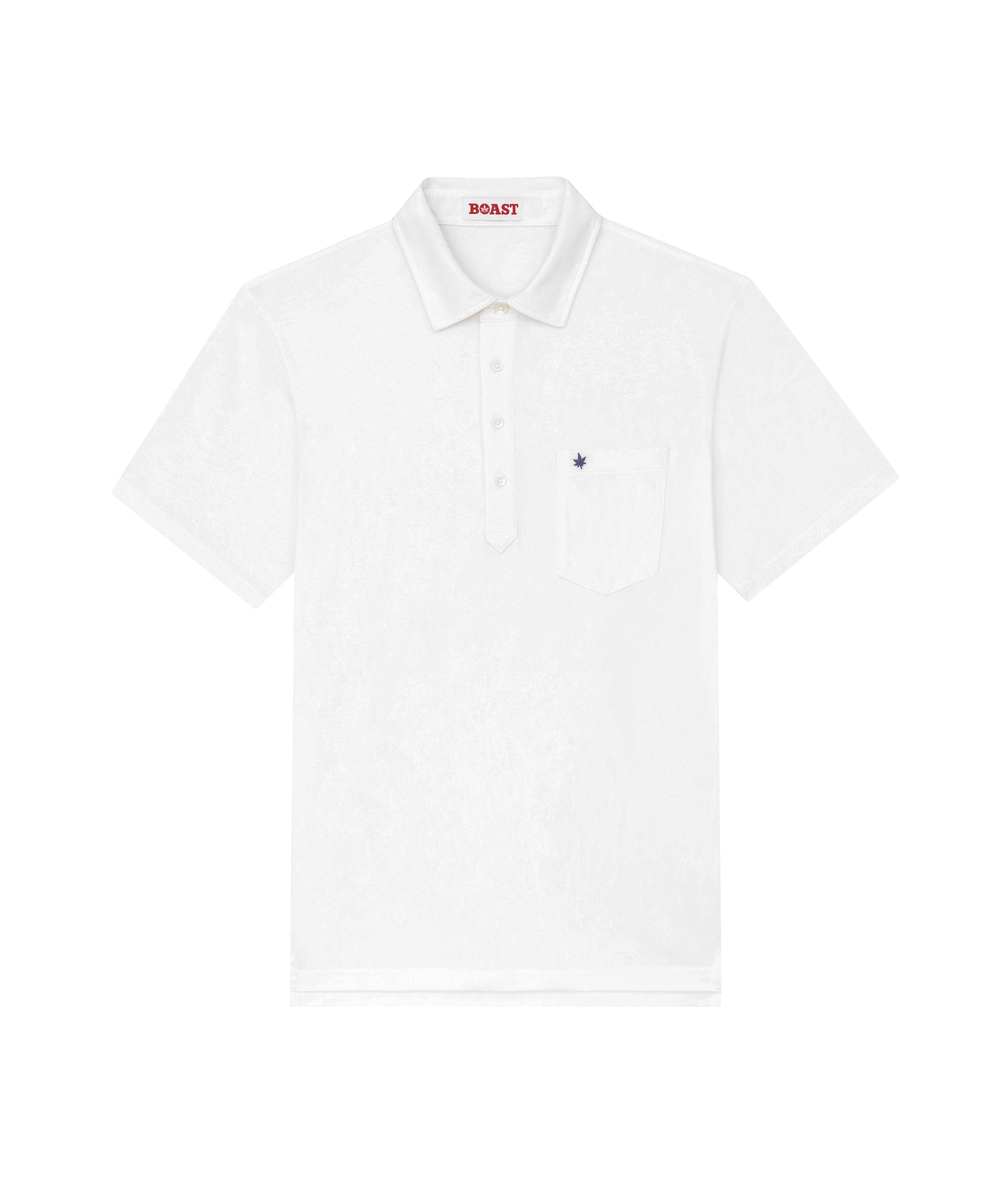 CLUBHAUS New Standard Polo ’25 - White CLUBHAUS New Standard Polo '25 - White CLUBHAUS New Standard Polo