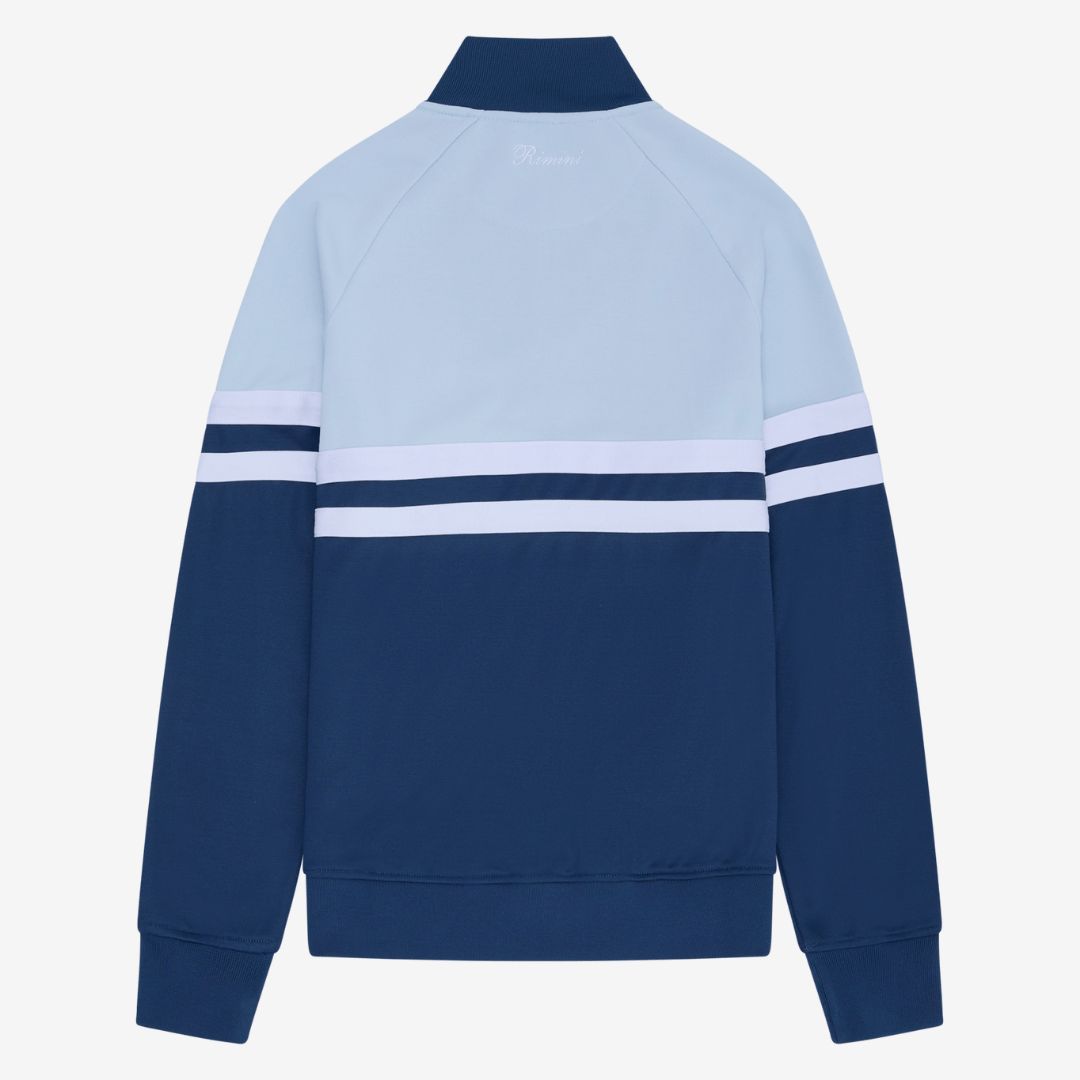 Rimini Track Jacket in Blue/Light blue