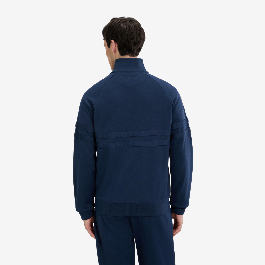 Rimini Track Jacket in Navy Mono