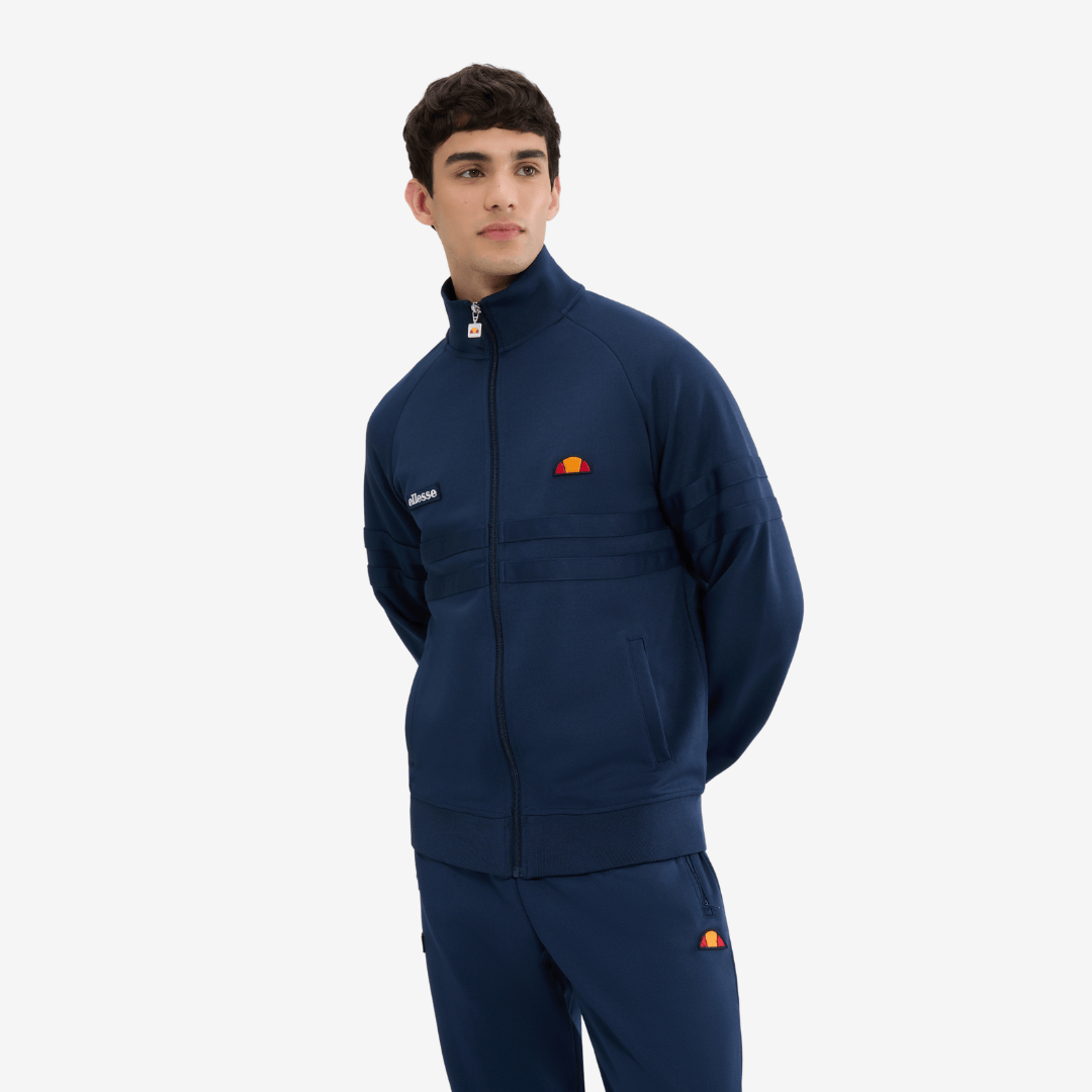 Rimini Track Jacket in Navy Mono