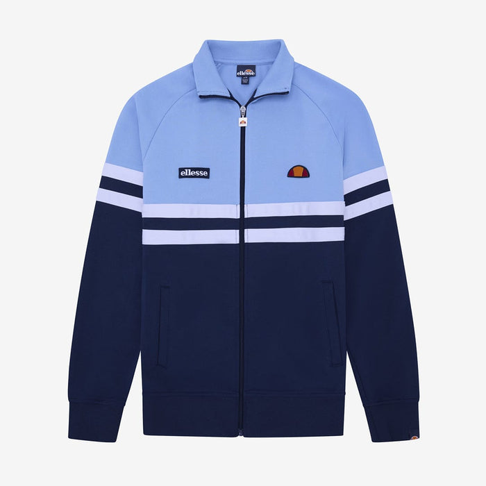 Rimini Track Top in Light Blue/Navy