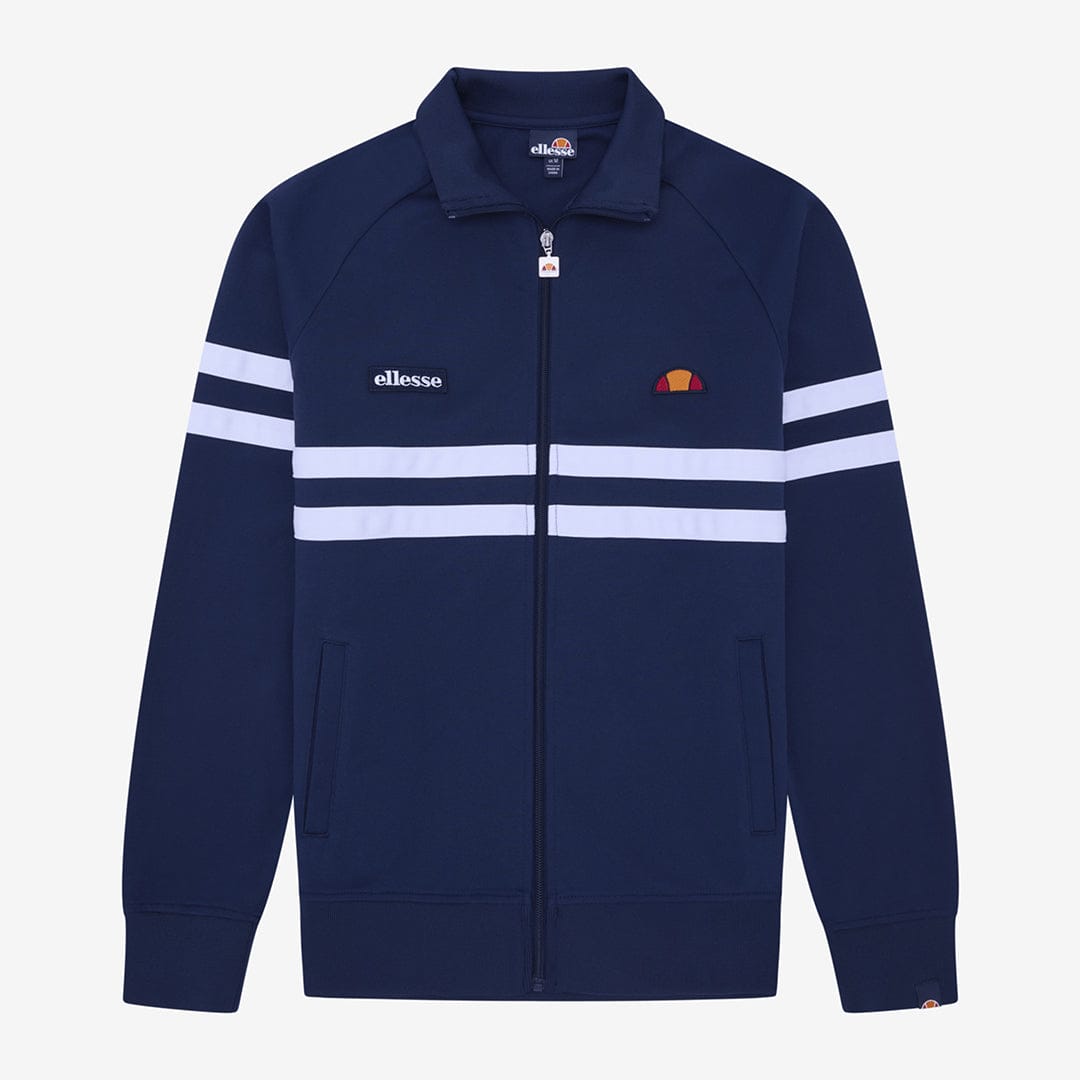 Rimini Track Top in Navy/White