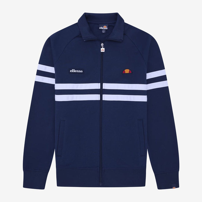Rimini Track Top in Navy/White