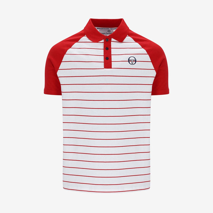 Sandro Polo Polo Shirt In Adrenaline Rush/White