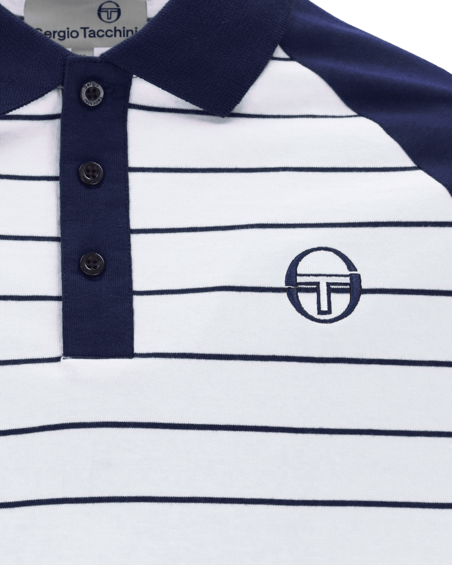 Sandro Polo Polo Shirt In Maritime Blue/White