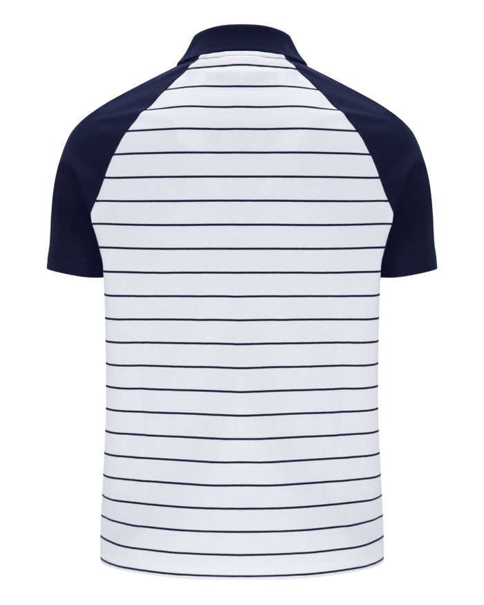 Sandro Polo Polo Shirt In Maritime Blue/White