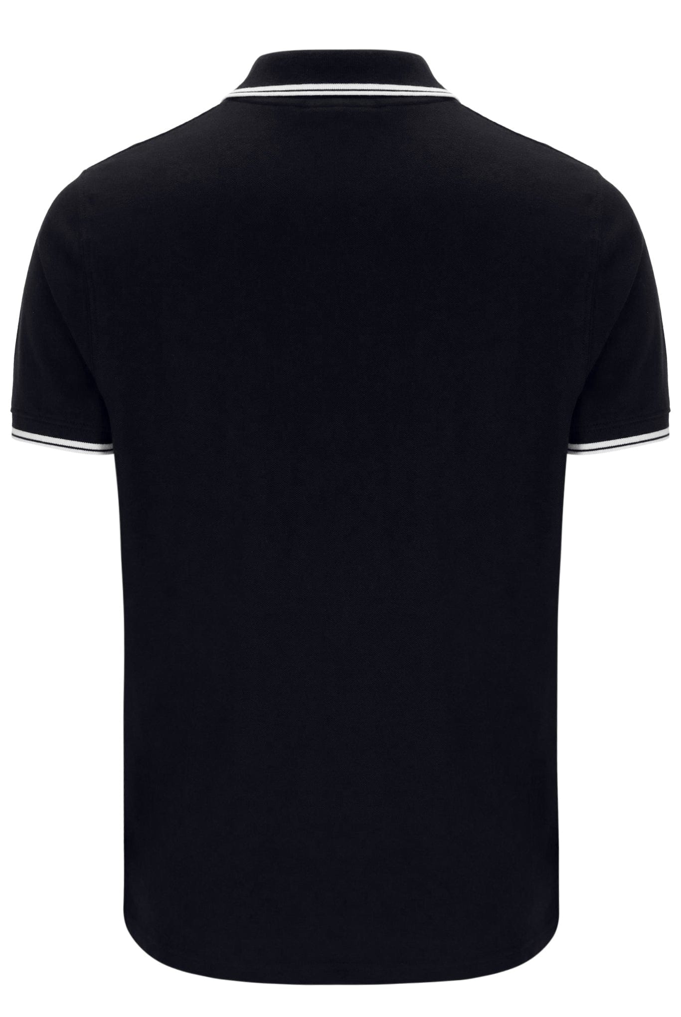 Sergio 020 Polo in Black/White