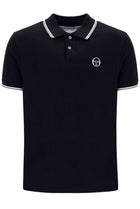 Sergio 020 Polo in Black/White