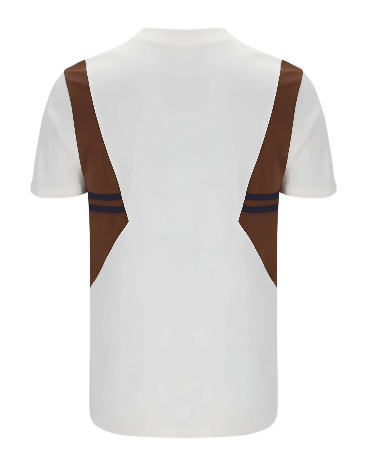 Sergio Tacchini Blow T T Shirt in Gardenia/Cappucchino /Maritime Blue