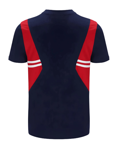 Sergio Tacchini Blow T T Shirt in Maritime Blue /Adrenaline.Rush/White