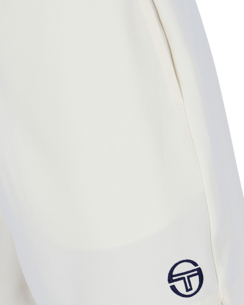 Sergio Tacchini Cielo  Short Tennis Short In Gardenia/Dark Citron/Maritime Blue