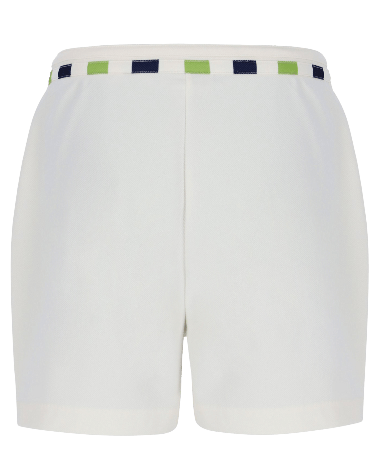 Sergio Tacchini Cielo  Short Tennis Short In Gardenia/Dark Citron/Maritime Blue