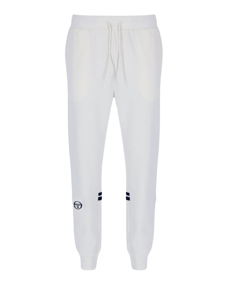 Sergio Tacchini Dallas Track Pant In Gardenia/Maritime Blue