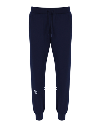 Sergio Tacchini Dallas Track Pant In Maritime Blue/White