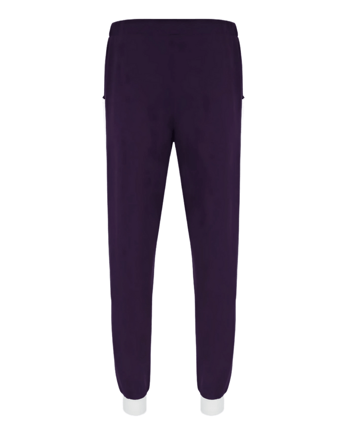 Sergio Tacchini Damarindo TP Track Pant in Blackberry Cordial / Gardenia