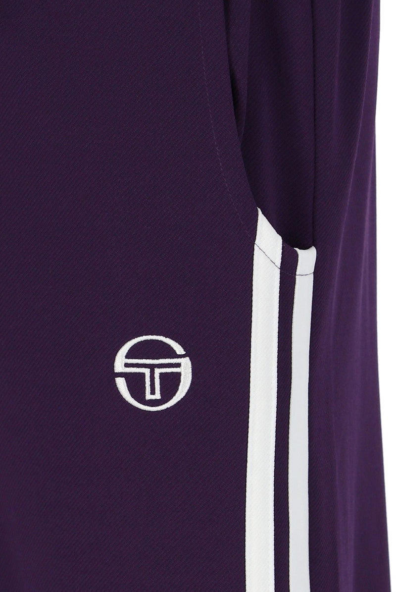 Sergio Tacchini Damarindo TP Track Pant in Blackberry Cordial / Gardenia