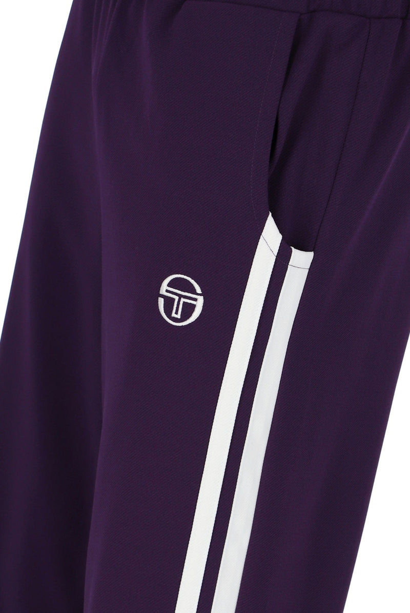 Sergio Tacchini Damarindo TP Track Pant in Blackberry Cordial / Gardenia