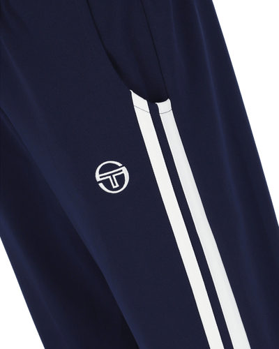 Sergio Tacchini Damarindo TP Track Pant in Maritime Blue/ Gardenia