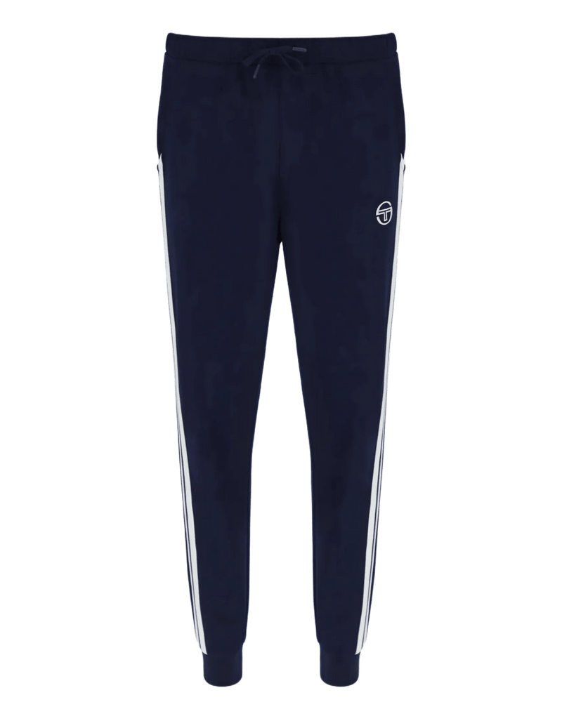 Sergio Tacchini Damarindo TP Track Pant in Maritime Blue/ Gardenia