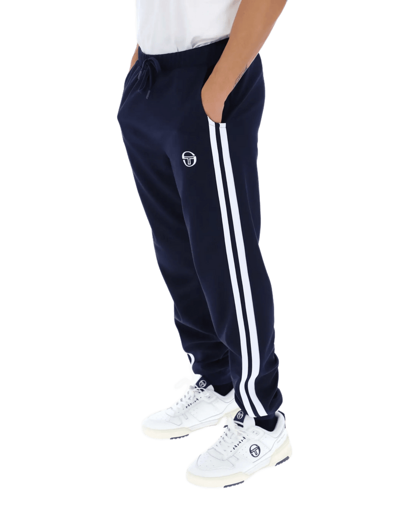 Sergio Tacchini Damarindo TP Track Pant in Maritime Blue/ Gardenia