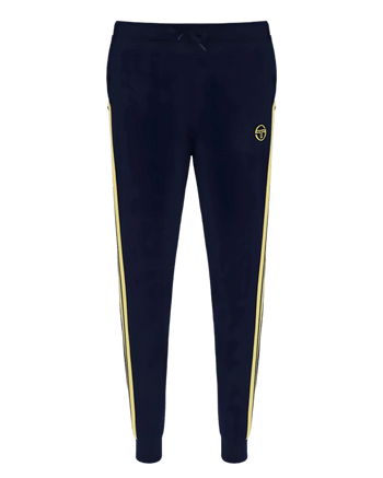 Sergio Tacchini Damarindo TP Track Pant in Maritime Blue / Lemon Drop