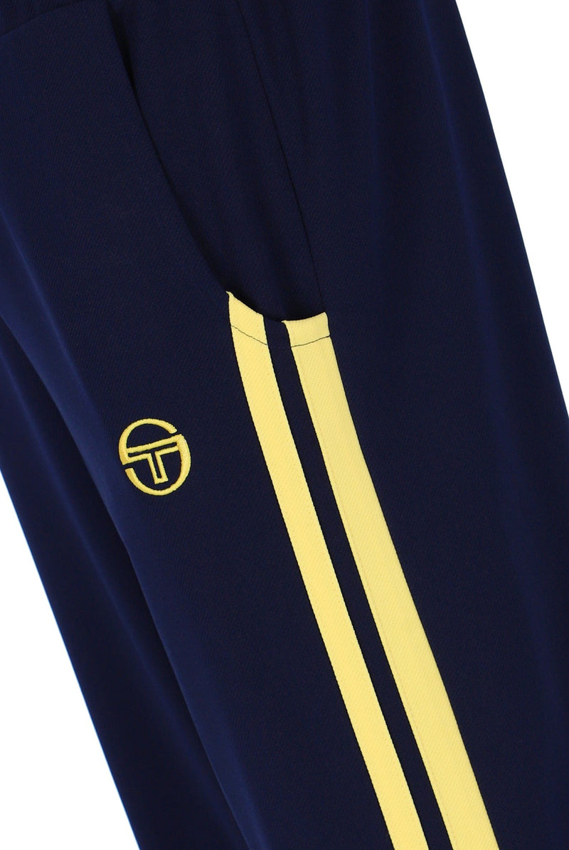 Sergio Tacchini Damarindo TP Track Pant in Maritime Blue / Lemon Drop