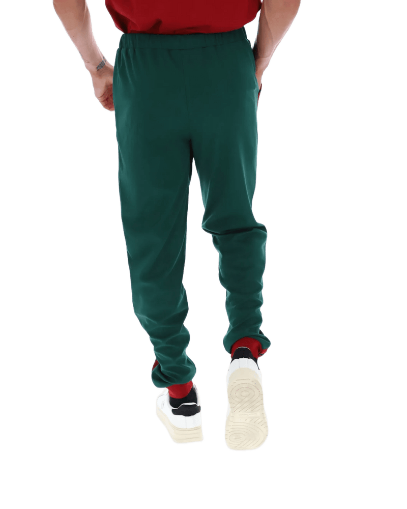 Sergio Tacchini Damarindo TP Track Pant in Rainforest / Sun Dried Tomato