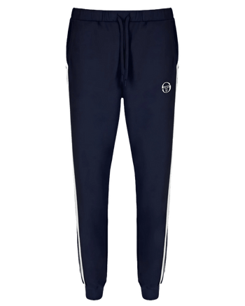 Sergio Tacchini Damarindo Track Pant In Maritime Blue/White