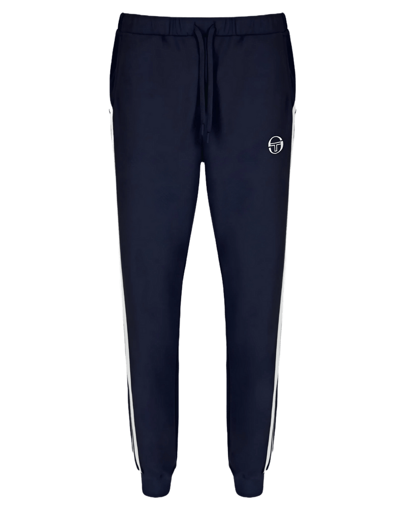 Sergio Tacchini Damarindo Track Pant In Maritime Blue/White