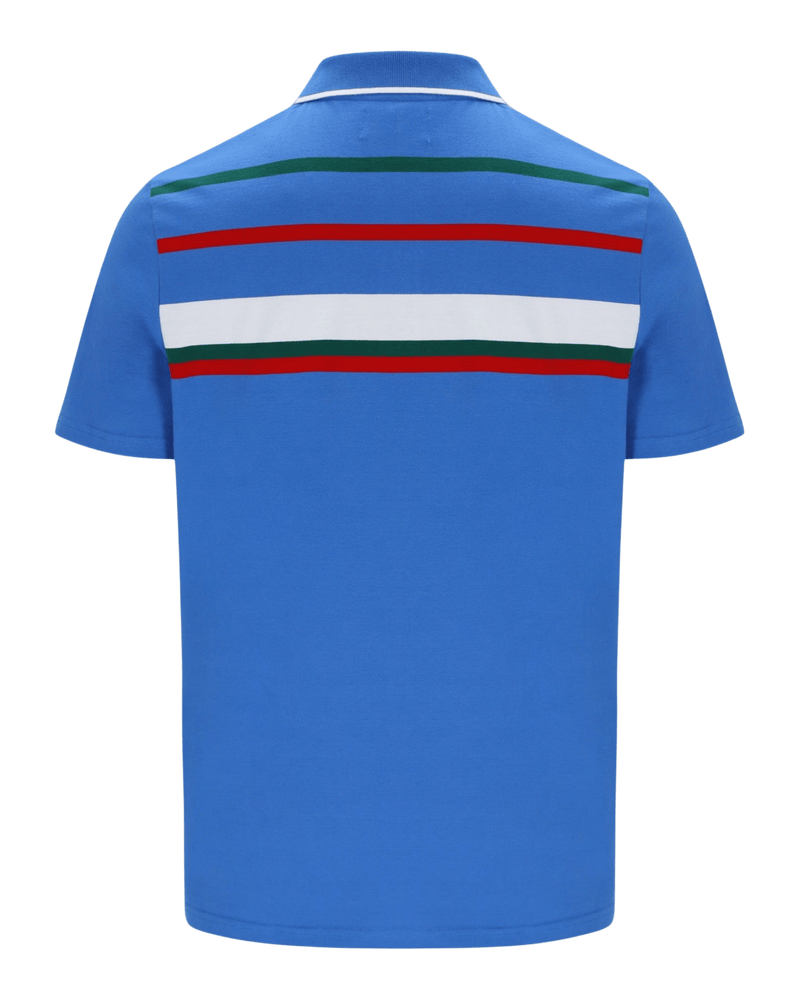 Sergio Tacchini Denver Polo Shirt In Palace Blue