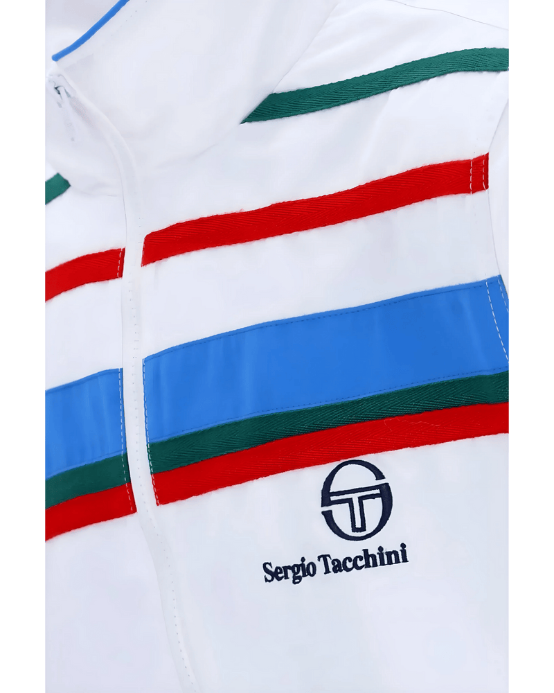 Sergio Tacchini Denver Track Top In White