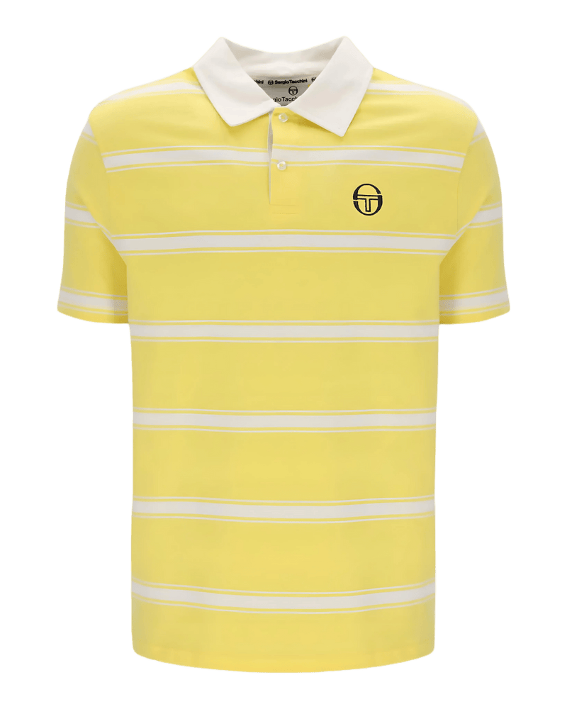 Sergio Tacchini Enroe Polo Shirt in Lemon Drop