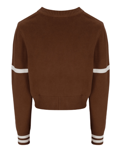 Sergio Tacchini Frankie Knitted Cardigan in Cappuccino