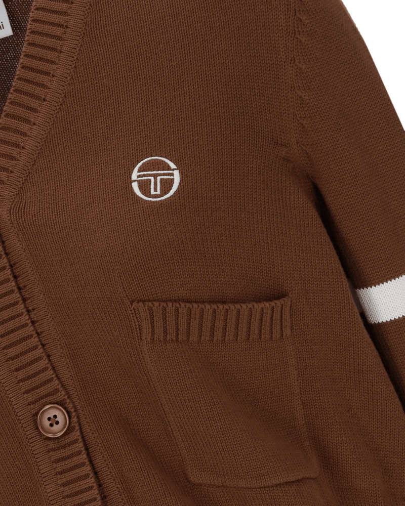 Sergio Tacchini Frankie Knitted Cardigan in Cappuccino