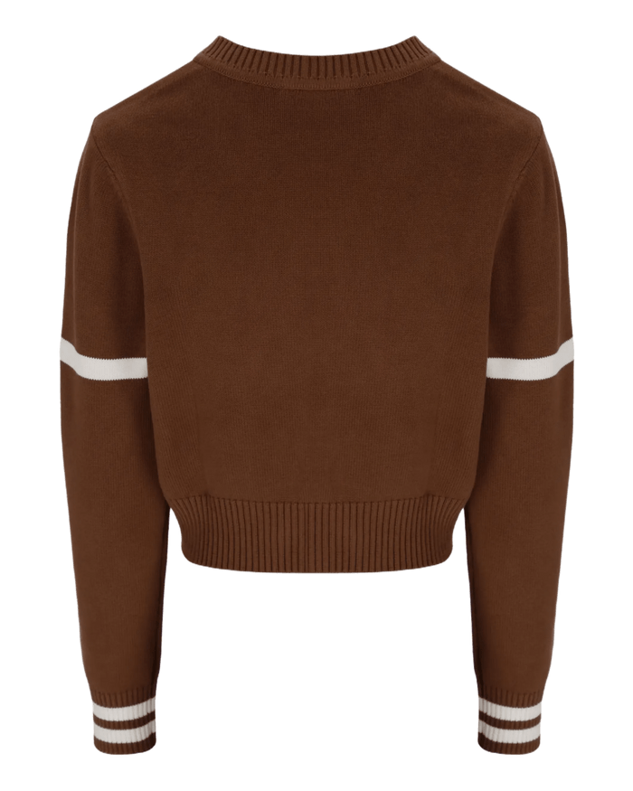 Sergio Tacchini Frankie Knitted Cardigan in Cappuccino