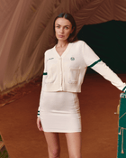Sergio Tacchini Frankie Knitted Cardigan in Gardenia
