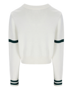 Sergio Tacchini Frankie Knitted Cardigan in Gardenia