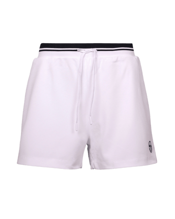 Sergio Tacchini Gerulaitis Giusto Tennis Shorts in White