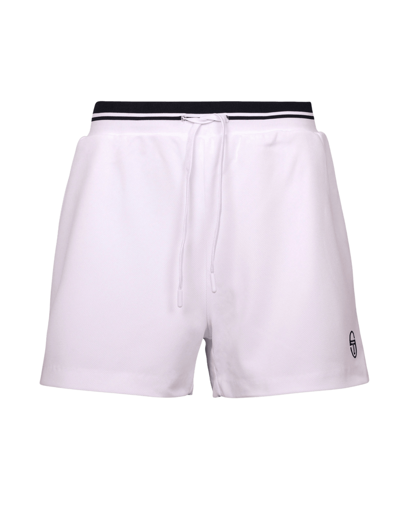 Sergio Tacchini Gerulaitis Giusto Tennis Shorts in White