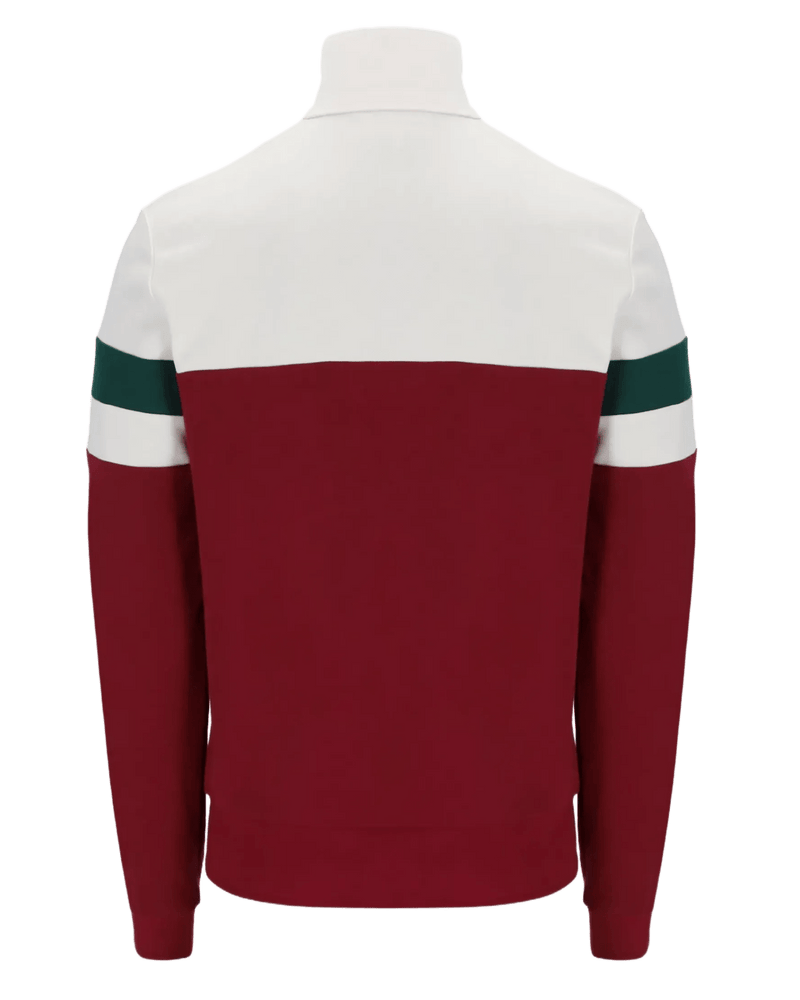 Sergio Tacchini Jonnie TT Track Top in Sundriedtomato/Rainforest